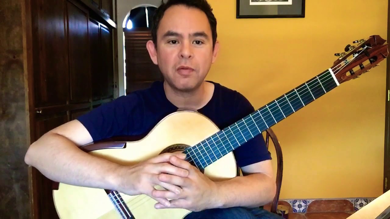 Lagrima Francisco Tárrega el cuidado de la melodía Clase de Guitarra Rafael Elizondo