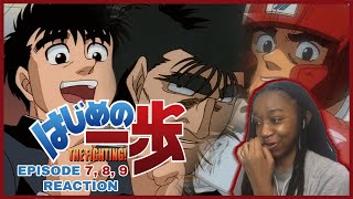 OKAYY!! IPPO'S A PRO BOXER NOW | HAJIME NO IPPO EPISODE 7-9 REACTION