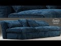 №155. Sofa modeling " Housse mono baxter " Autodesk 3ds Max & marvelous designer