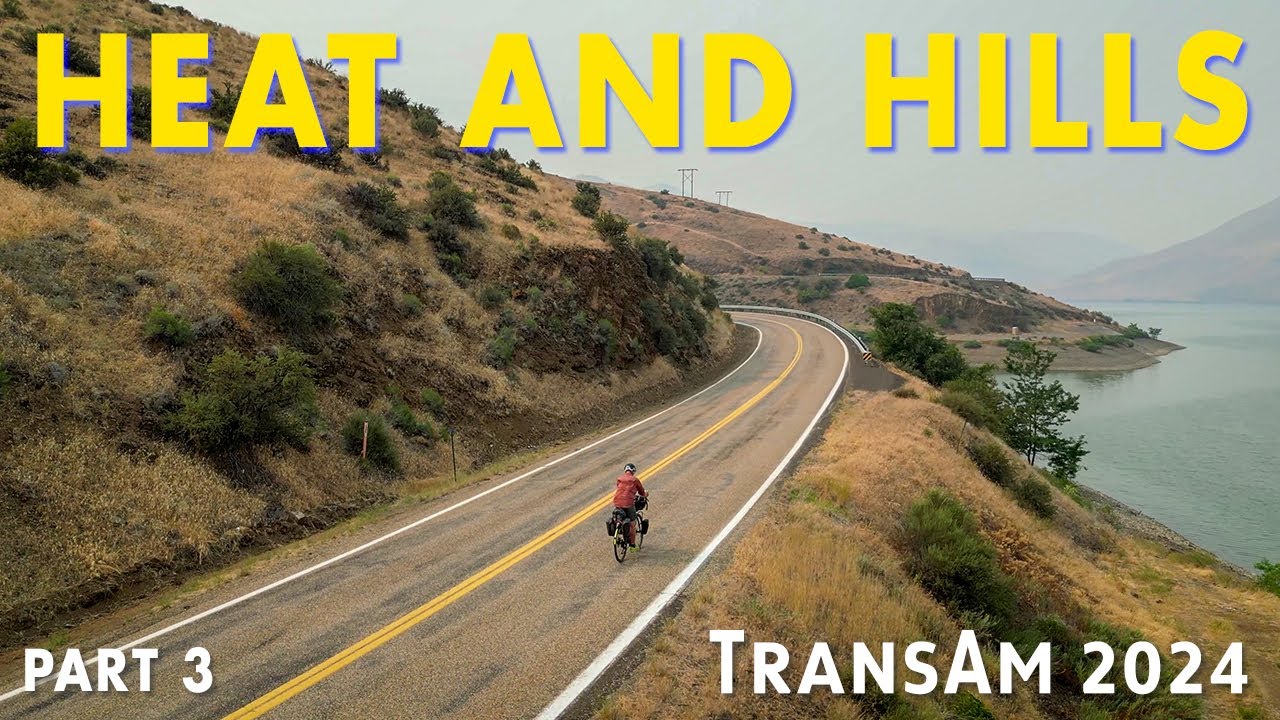 Enduring the Heat: Crossing from Oregon into Idaho - Trans American Cycling Adventure | Episode 3