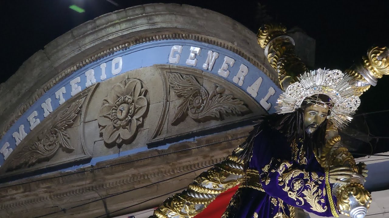 Marcha Fúnebre/Resucitó Aleluya| Paso del Divino Justo Juez por el Cementerio General Quetzaltenango