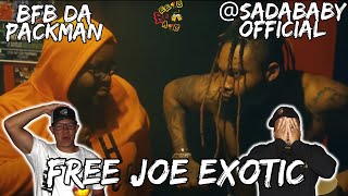 THIS HAD US DYING!!! | Bfb Da Packman x @SadaBabyOfficial - Free Joe Exotic Reaction