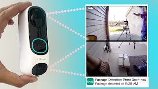 BEST DUAL Front Door Camera Doorbell by LINDO