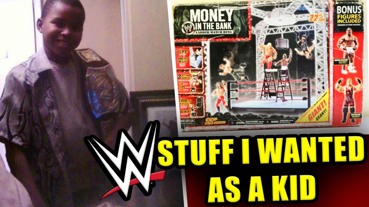 WWE STUFF I WANTED AS A KID