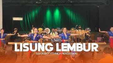 LIVE SESSION I TITIK KOEMPOEL I TARI LISUNG I EGA ROBOT ETHNIC PERCUSSION