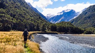 Solo Backpacking Trip to Liverpool Hut in New Zealand.