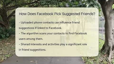 How Does Facebook Pick Suggested Friends? - Everyday-Networking