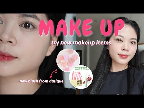 Phấn má mới nhà DASIQUE, FOIF liệu có đáng mua? Cùng mình thử những món make up mới 🎀✨ #dasique