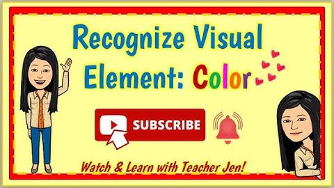 MELC-Based Grade 6 Q1 Module 2  Lesson-Recognize the Elements of Visual Media: Color