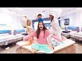 24 Hour Overnight Challenge in a Mattress Store | CloeCouture