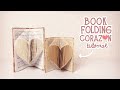 nerDIY: BOOK FOLDING/DOBLAR LIBROS CORAZÓN ¡SÚPER FACIL!