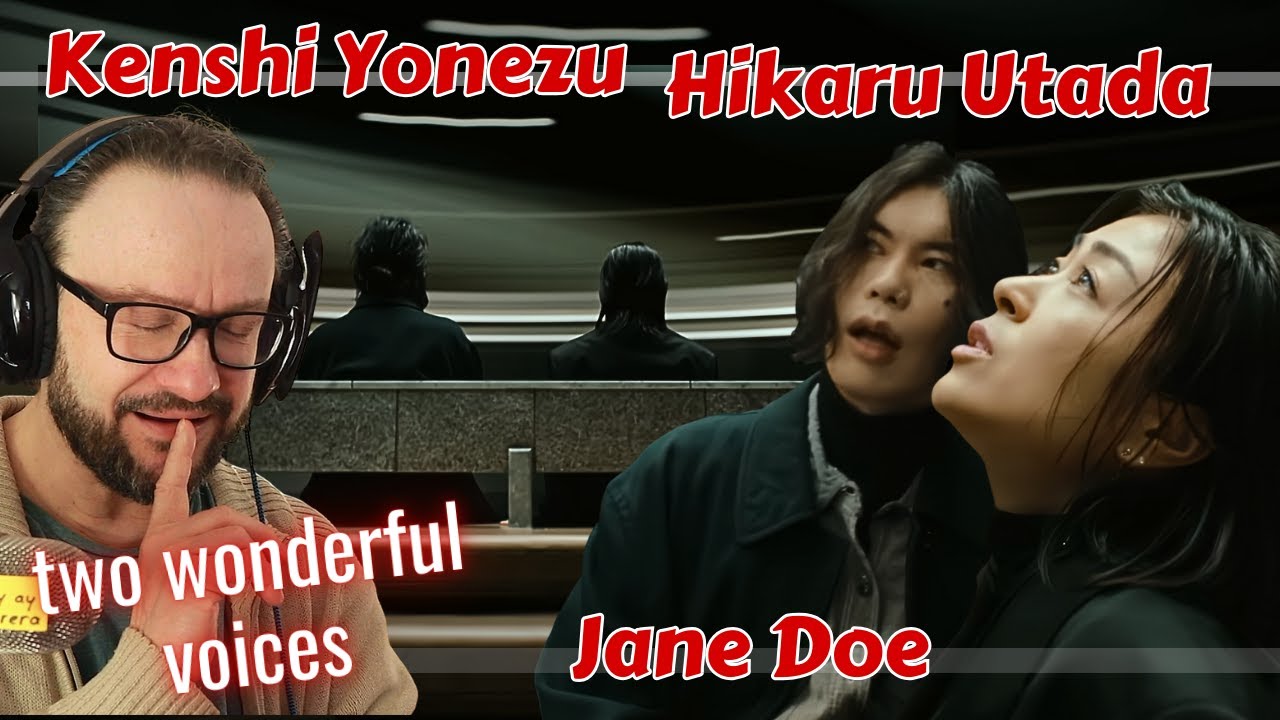 Два замечательных голоса!!!! Реакция КЕНШИ ЁНЕЗУ, ХИКАРУ УТАДА и ДЖЕЙН ДОУ