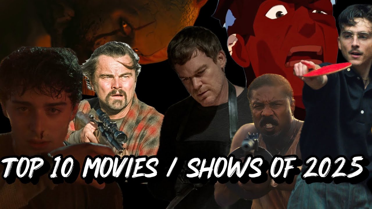 My Top 10 Favorite Movies / Tv Shows Of 2025 - YouTube