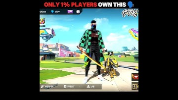 1% PLAYERS OWN THIS 🗣️ #foryou #freefire #shortsfeed #gtk111 #tondegamer #shorts