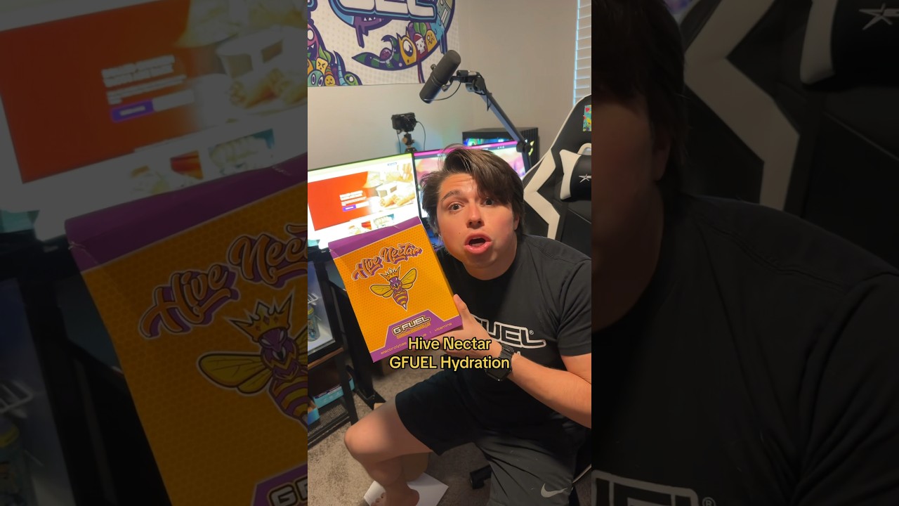 Распаковываем новый Hive Nectar GFUEL Hydration!