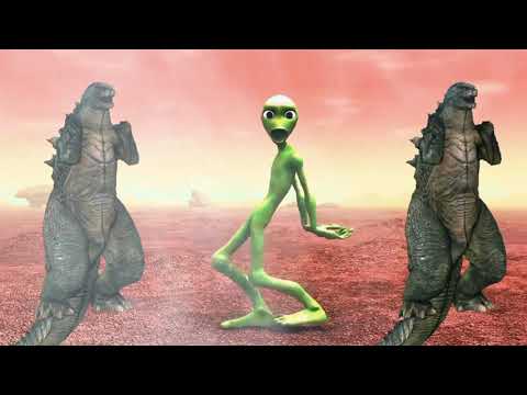 El Chombo Dame Tu Cosita | YENİ AKIM YEŞİL UZAYLI TİMSAH İLE DANS #dametucosita