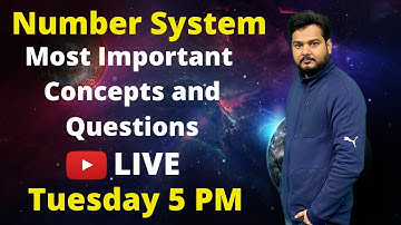 5 PM || SSC CGL 2019 || Number System (Day 1) || Topic Wise Classes || By RaMo Sir || 36