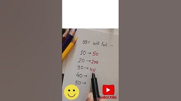 🥳 U Will fail or pass to solve...#exam #explore #exams