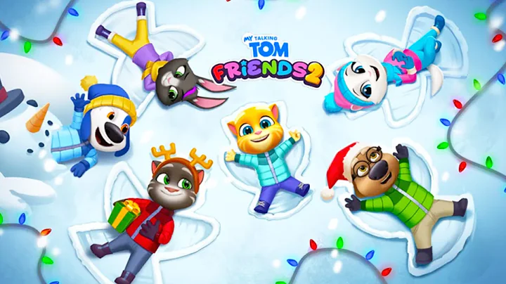 My Talking Tom Friends 2 - New Christmas Update - Ginger unlocked Gameplay All Characters Unlocked