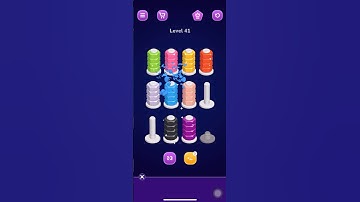 Nuts and Bolts Sort Puzzle Gameplay Level 41 #shorts