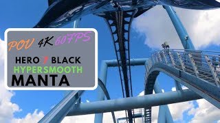 [4k 60FPS]Manta Front Row HYPERSMOOTH GoPRO Hero 7 Black!