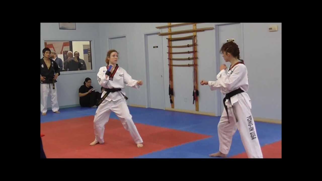 Jane & Kaitlyn 1 Step Sparring
