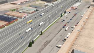 I-70 East EIS - Still Camera Animation of I-70/Colorado Blvd and Dahlia St Connectors