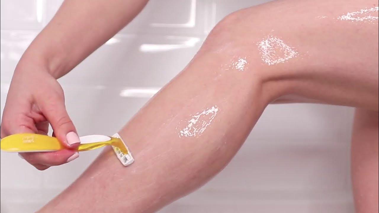 How To Shave Your Legs PERFECTLY! Get Rid Of Strawberry Skin! YouTube