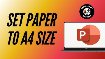 How to Set A4 Size in Ms PowerPoint