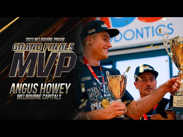 2023 MBL Grand Finals MVP - Angus Howey of Melbourne Capitals