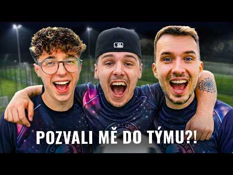 Pozvali mě do FOTBALOVÝHO TÝMU YOUTUBERŮ! 😱⚽