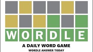 Daily Wordle 317 - NY Times Wordle Puzzle Answer Word for 2nd May, 2022 - What is Today's Wordle?