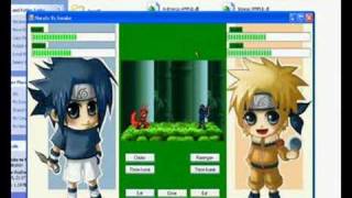 Naruto Vs Sasuke Game Made With Visual Basic 2008