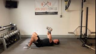 Floor press reps