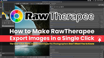 How to Batch Export Photos in RawTherapee: One-Click Workflow