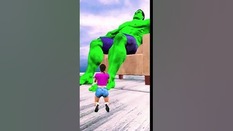 T-Rex Dino Chase Spider Man | Hulk Attack Dinosaur | King Kong Stop Hulk #dinosaurs #kingkong #hulk