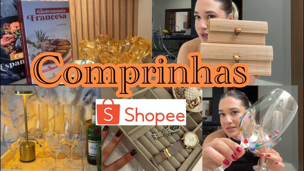 COMPRINHAS DE DECORAÇÃO DA SHOPEE | DECORAÇÃO PRA CASA 🏠