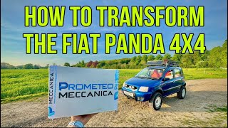 How to Transform The Fiat Panda 4x4  Installing A Mechanical Coupler