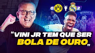Thumbnail for VINI JR FAZ GOL E DÁ AO REAL MADRID SUA 15ª CHAMPIONS | Galvão Bueno comenta