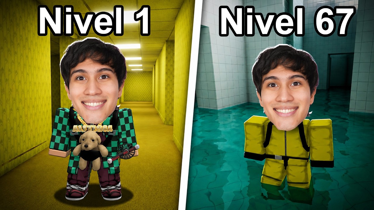 Probe los JUEGOS DE BACKROOMS MÁS ATERRADORES EN ROBLOX!