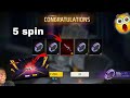 Only 5 spin xm8  mel gaya 😱😍 free Fire video