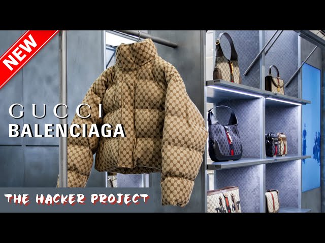 In Store  NEW Gucci x Balenciaga 'The Hacker Project' Collection 