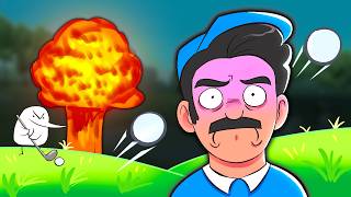 Jawsh gets Trolled by his Friends in Super Battle Golf