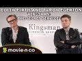 'Kingsman: The Secret Service': Interview with Colin Firth and Taron Egerton