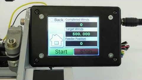 Testing Clapton Vape Coil Winder TFT Controller