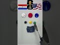 USA 🇺🇸 vs Paraguay 🇵🇾! WorldCup Group Stage Color Mixing!⚽🏆 #fifaworldcup #usa #paraguay #flag