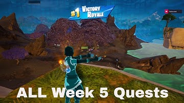 ALL Week 5 Quests - Complete Guide #fortnitechapter5 | Fortnite