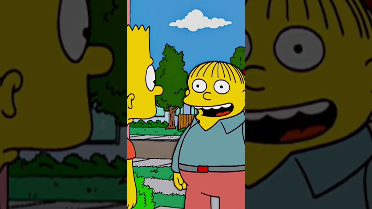 Ralph Wiggum Is Bart Simpsons NEW Friend The Short