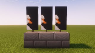 How To Make A Duck Banner In Minecraft