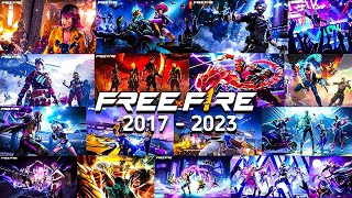 Free Fire | ВСЯ МУЗЫКА ФРИ ФАЕР 2017 - 2023 | От старых к новым песням | тематические песни лобби FF